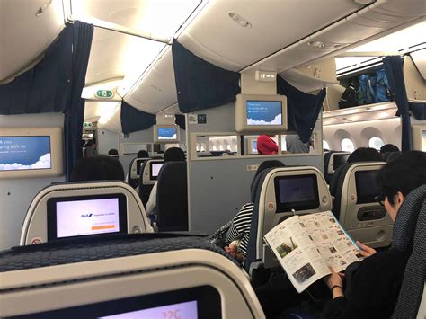 ana premium economy review 787.